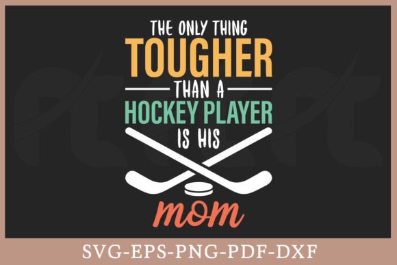 A Hockey Player is His Mom Gift Shirt