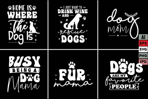 Dog Bundle T Shirt Design