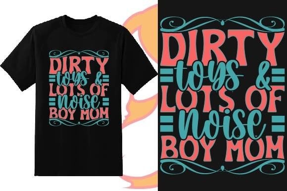 Noise Boy Mom Mother’s Day T-shirt